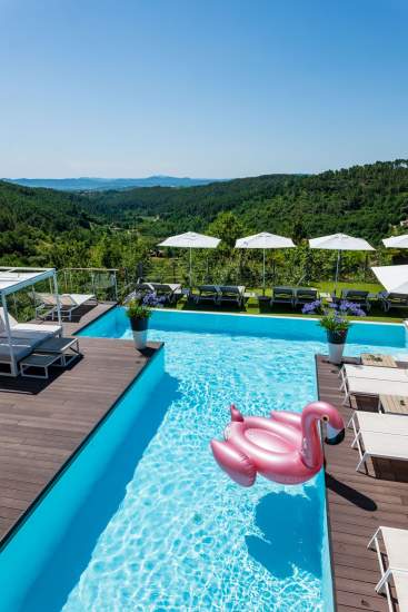 Luxury Spa Hotel Ardèche · Panoramic View Ardèche · Domaine de Chalvêches