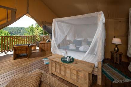 Safari Tent in Ardèche · Domaine de Chalvêches
