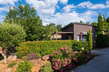 Hôtel Spa Luxe Ardèche · Chambre Lodge Deluxe Premium Ardèche · Domaine de Chalvêches