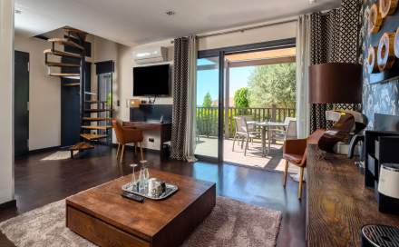 Luxury Spa Hotel Ardèche · Deluxe Room Ardèche · Domaine de Chalvêches