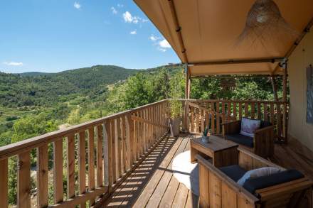 Luxury Spa Hotel Ardèche · Garden View Deluxe Lodge Ardèche · Domaine de Chalvêches